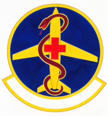 Coat of arms (crest) of the 316th Tactical Hospital, US Air Force