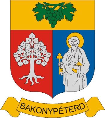 Bakonypéterd (címer, arms)