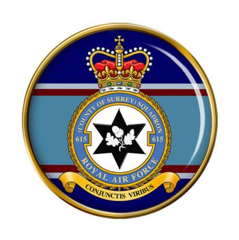 Coat of arms (crest) of the No 615 (County of Surrey) Squadron, Royal Auxiliary Air Force