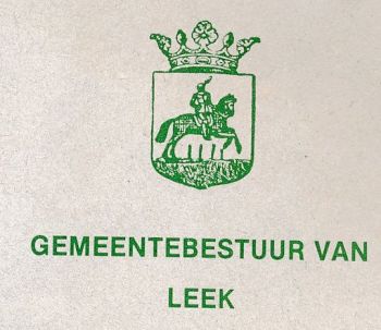 Wapen van Leek (Groningen)