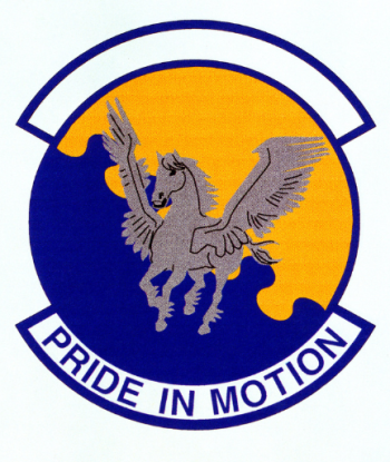 Coat of arms (crest) of the 31st Transportation Squadron, US Air Force