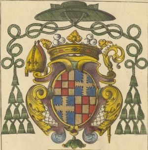 Arms (crest) of Michel-Celse-Roger de Rabutin de Bussy
