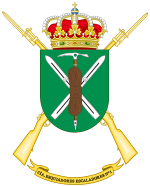 Skiing-Climbing Company 1-64, Spanish Army.png