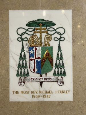 Arms (crest) of Michael Joseph Curley