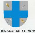 Wapen van Wierden/Coat of arms (crest) of Wierden