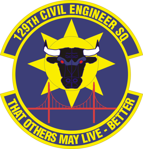 File:129th Civil Engineer Squadron, US Air Force.png