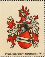 Wappen Freiherren Schrenk von Notzing