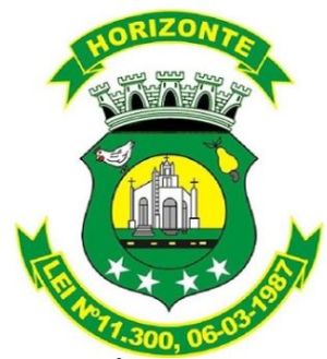 Brasão de Horizonte (Ceará)/Arms (crest) of Horizonte (Ceará)