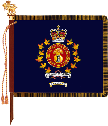 Coat of arms (crest) of Les Fusiliers du St-Laurent, Canadian Army