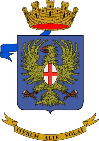 Blason de Military School Teulié, Italian Army/Arms (crest) of Military School Teulié, Italian Army