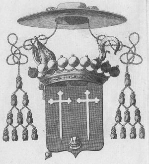Arms (crest) of Charles-Prudent de Becdelièvre