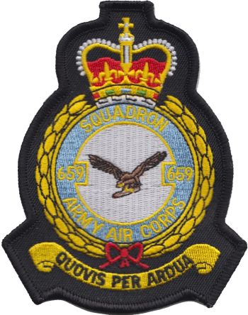 Coat of arms (crest) of the No 659 Squadron, AAC, British Army