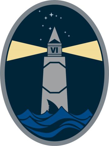 Coat of arms (crest) of 6th Space Warning Squadron, US Space Force