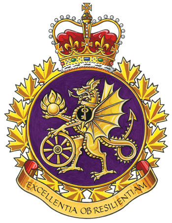 Coat of arms (crest) of the Canadian Materiel Support Group, Canada