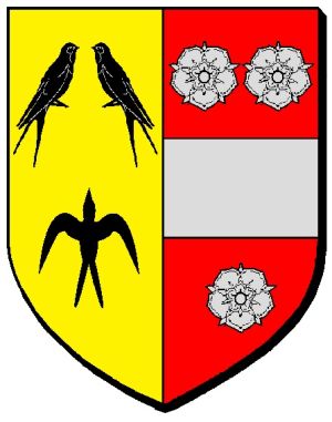 Blason de Castéron/Arms (crest) of Castéron