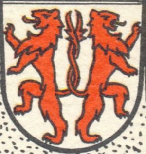 Arms (crest) of Rudolf von Rechberg