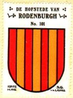 Wapen van Rodenburgh in Rijnland/Arms (crest) of Rodenburgh in Rijnland