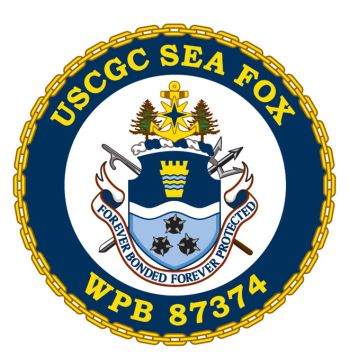 Coat of arms (crest) of USCGC Sea Fox (WPB-87374)