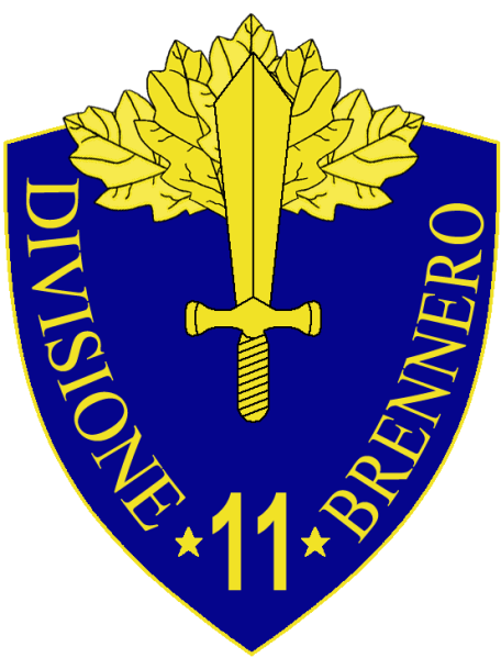 File:11th Infantry Division Brennero, Italian Army.png