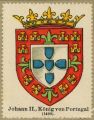 Wappen von Johann II König von Portugal