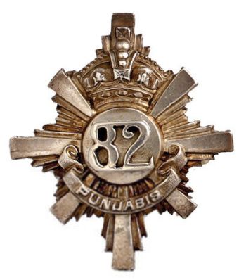 Blason de 82nd Punjabis, Indian Army/Arms (crest) of 82nd Punjabis, Indian Army