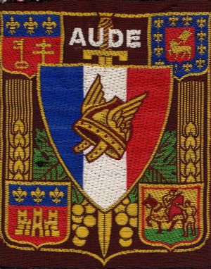 Coat of arms (crest) of Departemental Union of Aude, Legion of French Combattants