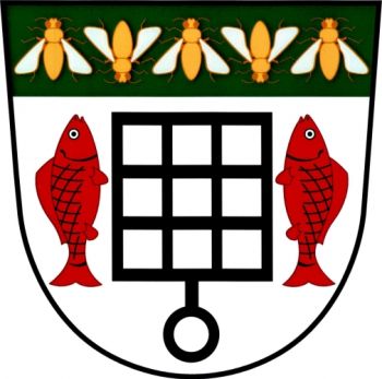 Arms (crest) of Pátek (Nymburk)
