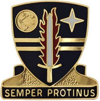 Arms of 409th Support Brigade, US Army