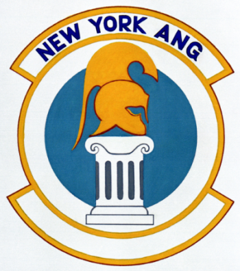 Coat of arms (crest) of the 106th Mission Support Squadron, New York Air National Guard