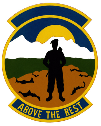 Coat of arms (crest) of the 343rd Security Police Squadron, US Air Force