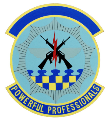 Coat of arms (crest) of the 52nd Security Police Squadron, US Air Force