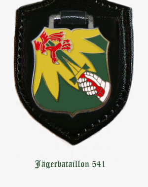 Coat of arms (crest) of the Jaeger Battalion 541, German Army