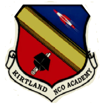 Coat of arms (crest) of the Kirtland Non-Commissioned Officers Academy, US Air Force
