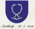 Wapen van Nootdorp/Coat of arms (crest) of Nootdorp