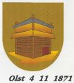 Wapen van Olst/Coat of arms (crest) of Olst
