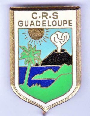 Coat of arms (crest) of Republican Security Company Guadeloupe. France