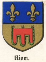 Blason de Riom/Arms (crest) of Riom