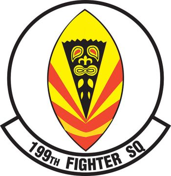 Coat of arms (crest) of the 199th Fighter Squadron, Hawaii Air National Guard