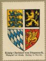 Wappen von König Christof von Dänemark