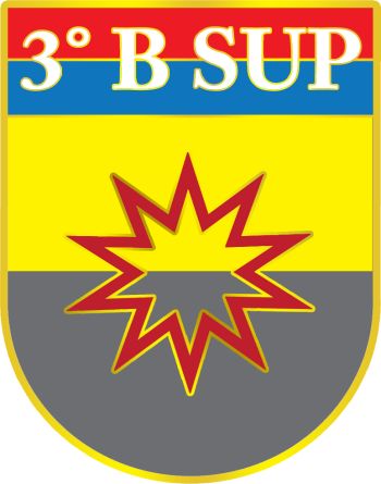 Coat of arms (crest) of the 3rd Supply Battalion, Brazilian Army
