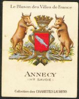 Blason de Annecy / Arms of Annecy
