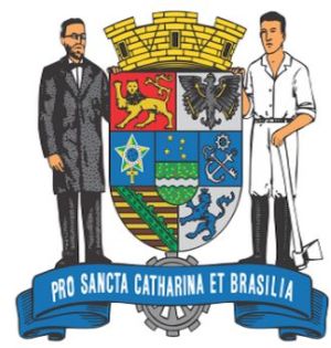 Brasão de Blumenau (Santa Catarina)/Arms (crest) of Blumenau (Santa Catarina)