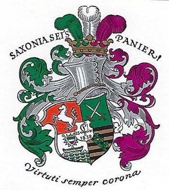 Coat of arms (crest) of Corps Saxonia Kiel