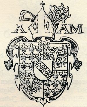 Arms (crest) of Augustin Gerlstötter