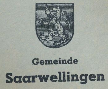 Wappen von Saarwellingen/Coat of arms (crest) of Saarwellingen