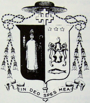 Arms (crest) of Charles MacHugh
