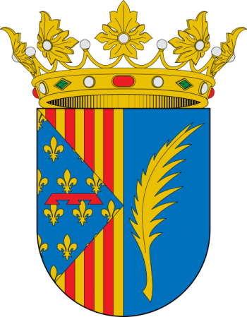 Escudo de Palma de Gandía/Arms (crest) of Palma de Gandía