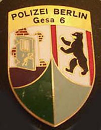 Coat of arms (crest) of Prisoners Collection Point 6, Berlin Police