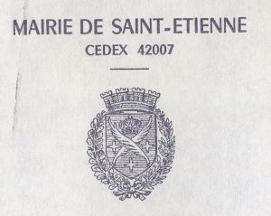 Blason de Saint-Étienne