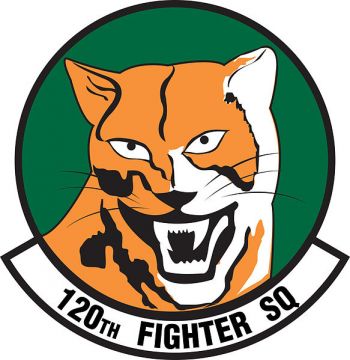 Coat of arms (crest) of the 120th Fighter Squadron, Colorado Air National Guard